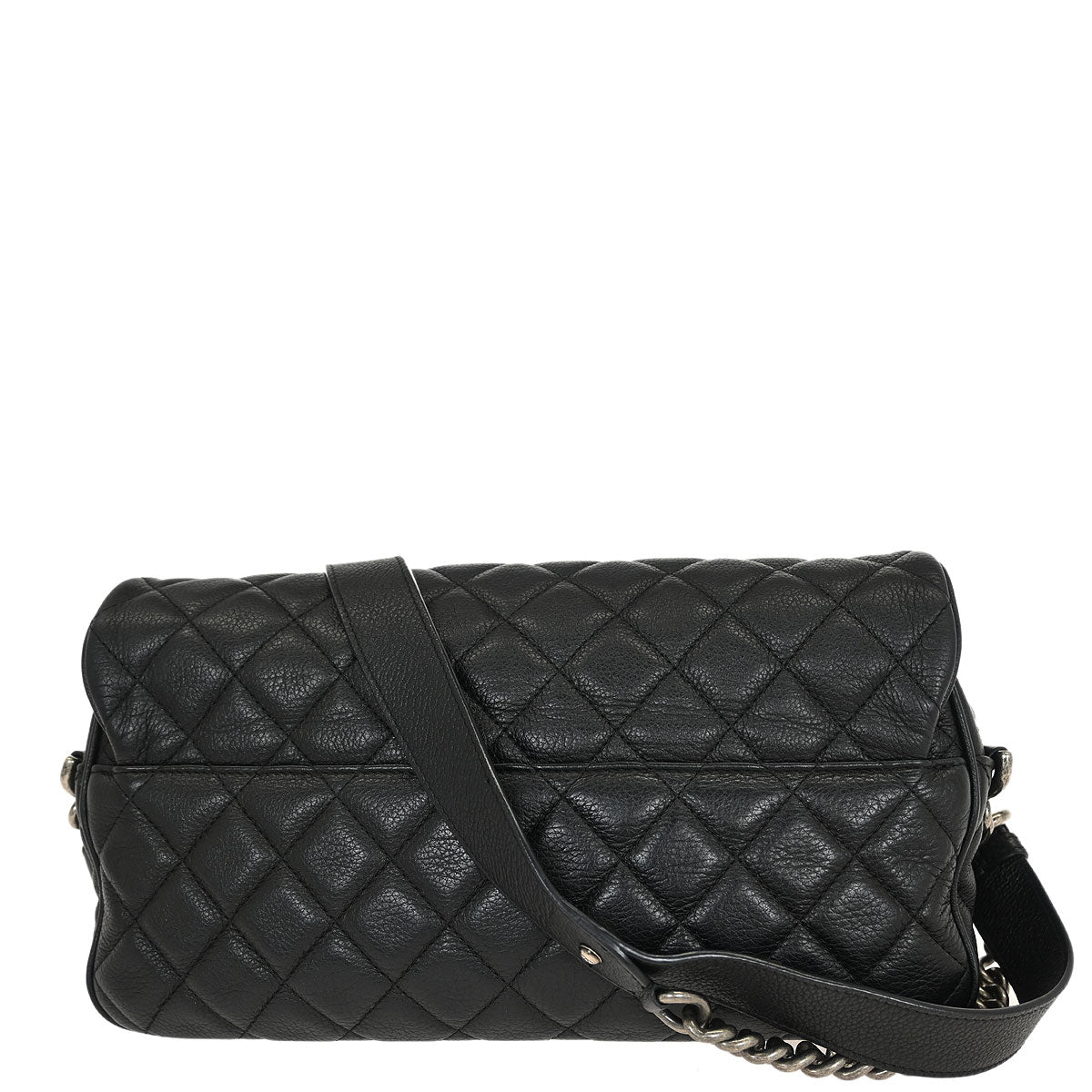 Chanel Black Calfskin Shoulder Bag