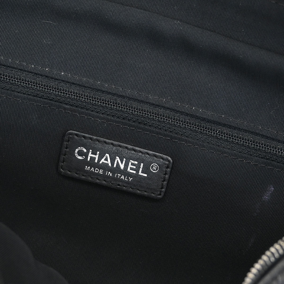 Chanel Black Calfskin Shoulder Bag