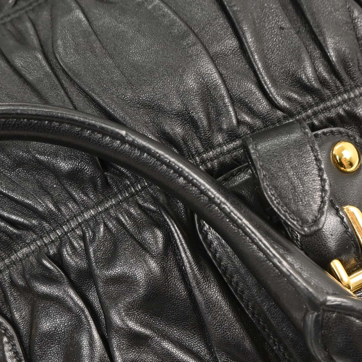 Prada Black 2way Shoulder Tote Bag