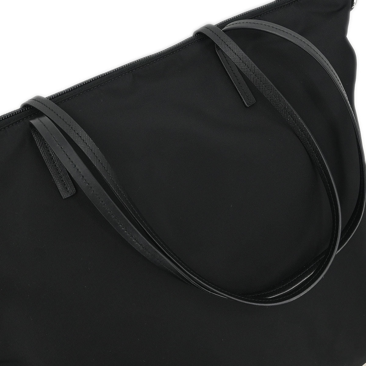 Prada Black Nylon 2way Shoulder Tote Handbag