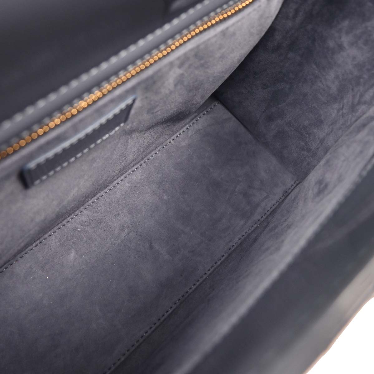 Christian Dior Blue Patent Medium Lady Dior Cannage 2way Shoulder Handbag