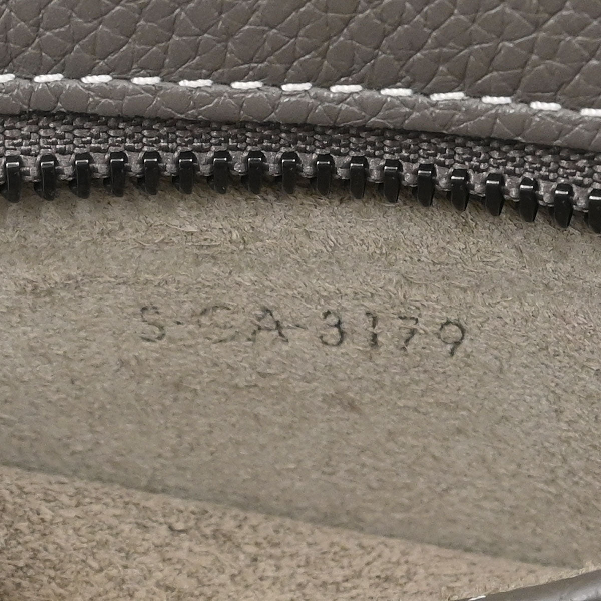 Celine Brown Leather Nano Luggage 2way Shoulder Tote Bag