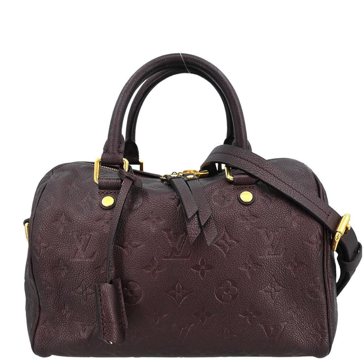 Louis Vuitton Purple Empreinte Speedy Bandouliere 25 M40765