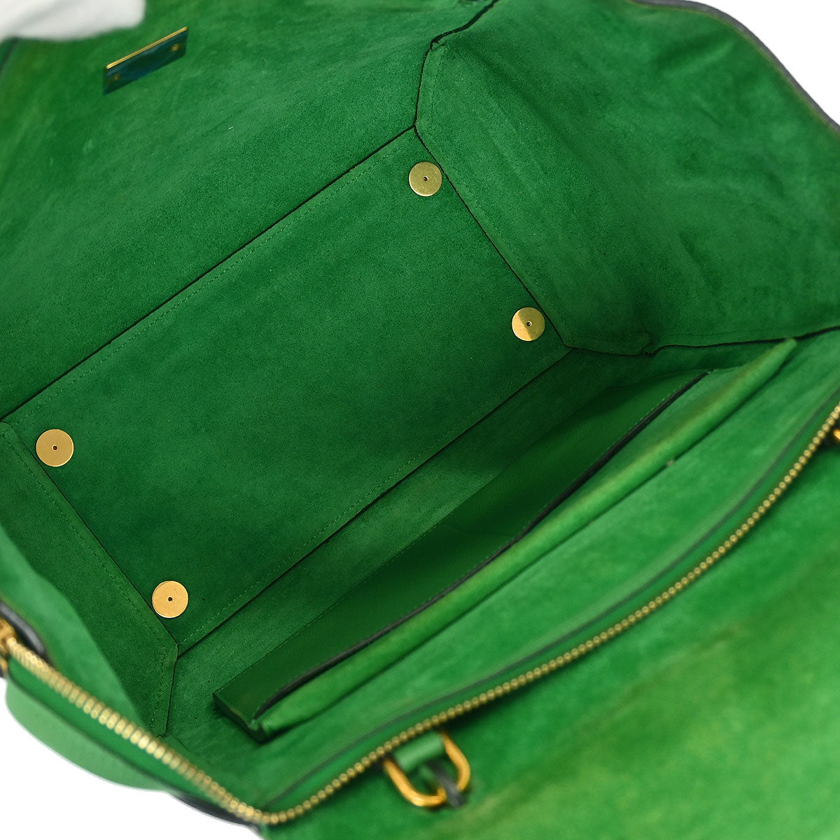 Celine Green Belt Bag 2way Shoulder Handbag