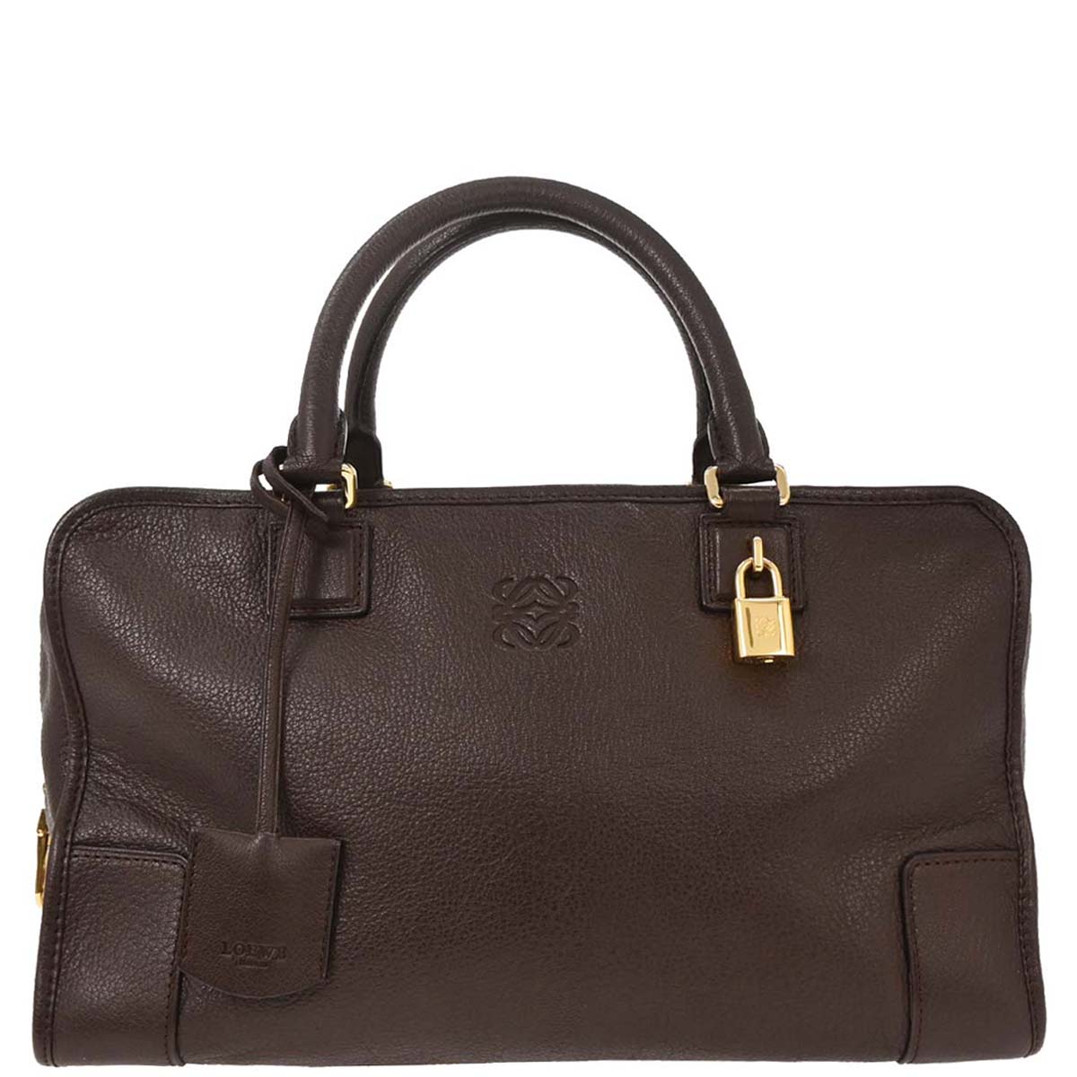 Loewe Brown Amazona 36 Handbag