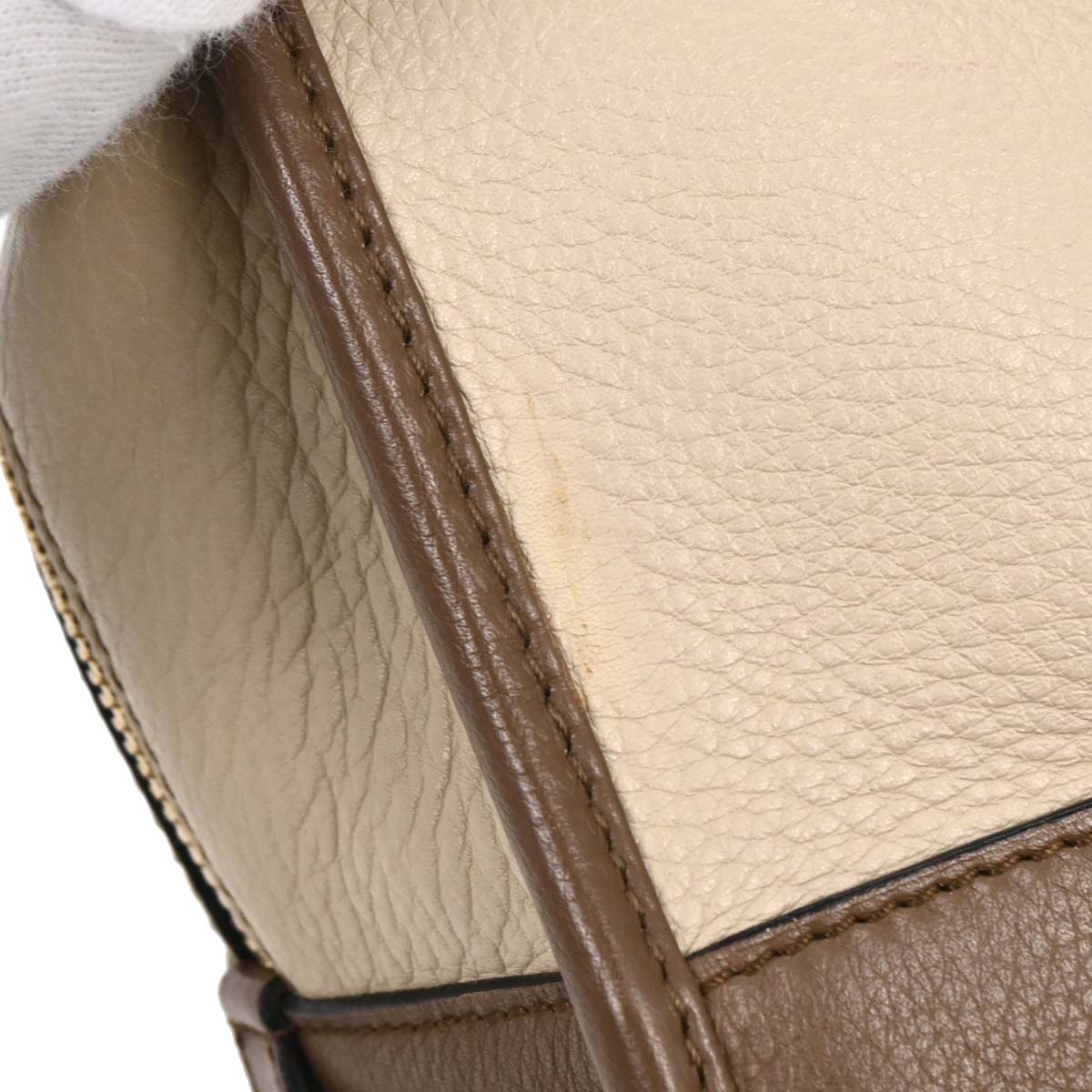 Loewe Beige Brown Bordeaux Amazona 28 Handbag