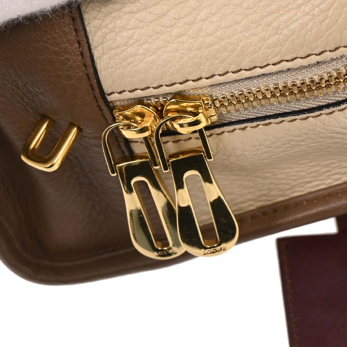 Loewe Beige Brown Bordeaux Amazona 28 Handbag