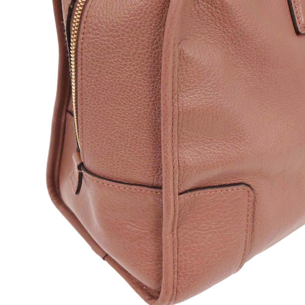 Loewe Fig Pink Amazona 36 Handbag