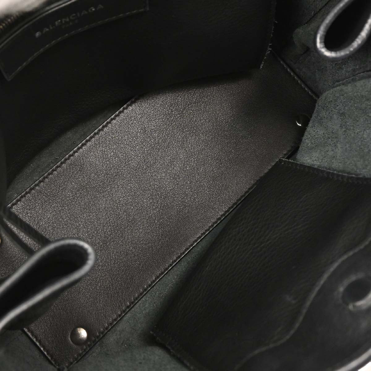 Balenciaga Black Papier A6 Tote Shoulder Bag