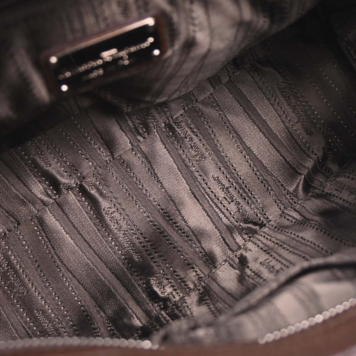 Salvatore Ferragamo Brown Gancini 2way Shoulder Handbag