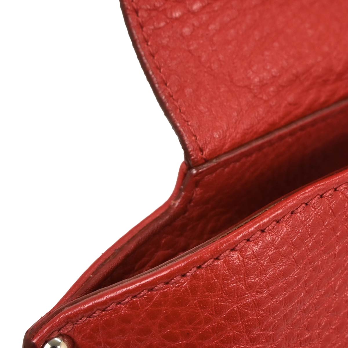 Salvatore Ferragamo Red Sofia Gancini 2way Shoulder Handbag