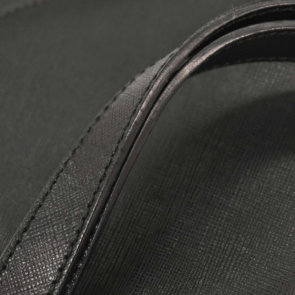 Salvatore Ferragamo Black Gancini Shoulder Bag