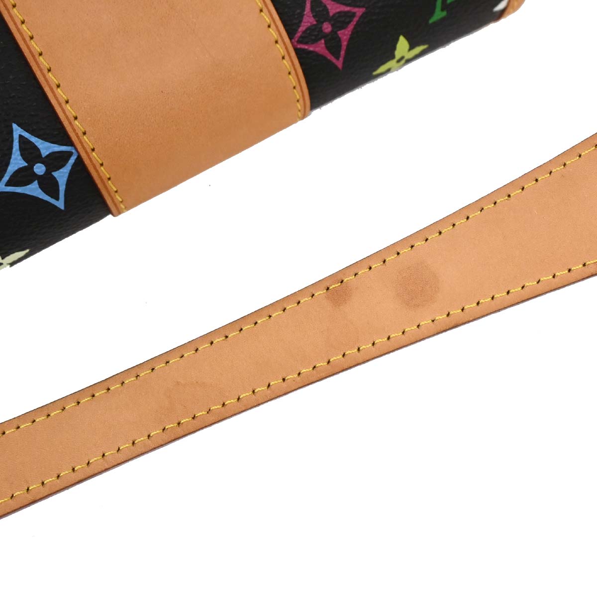 Louis Vuitton Black Monogram Multicolor Patty Handbag M40306