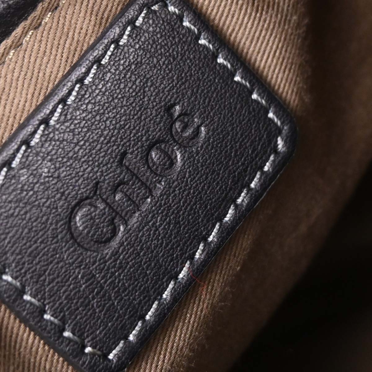 Chloe Black Marcie 2way Shoulder Handbag