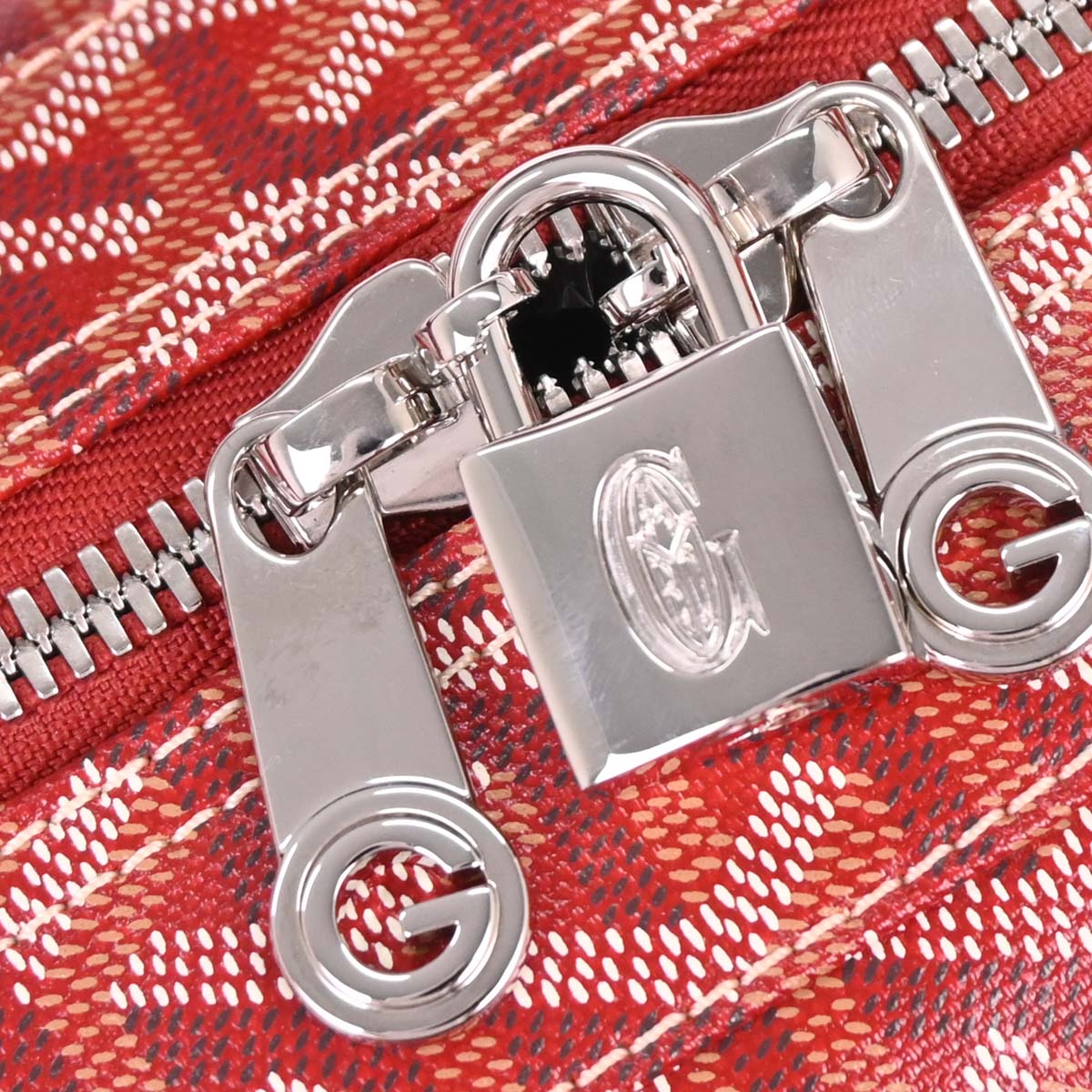 Goyard Red Croisiere 55 2way Duffle Shoulder Bag