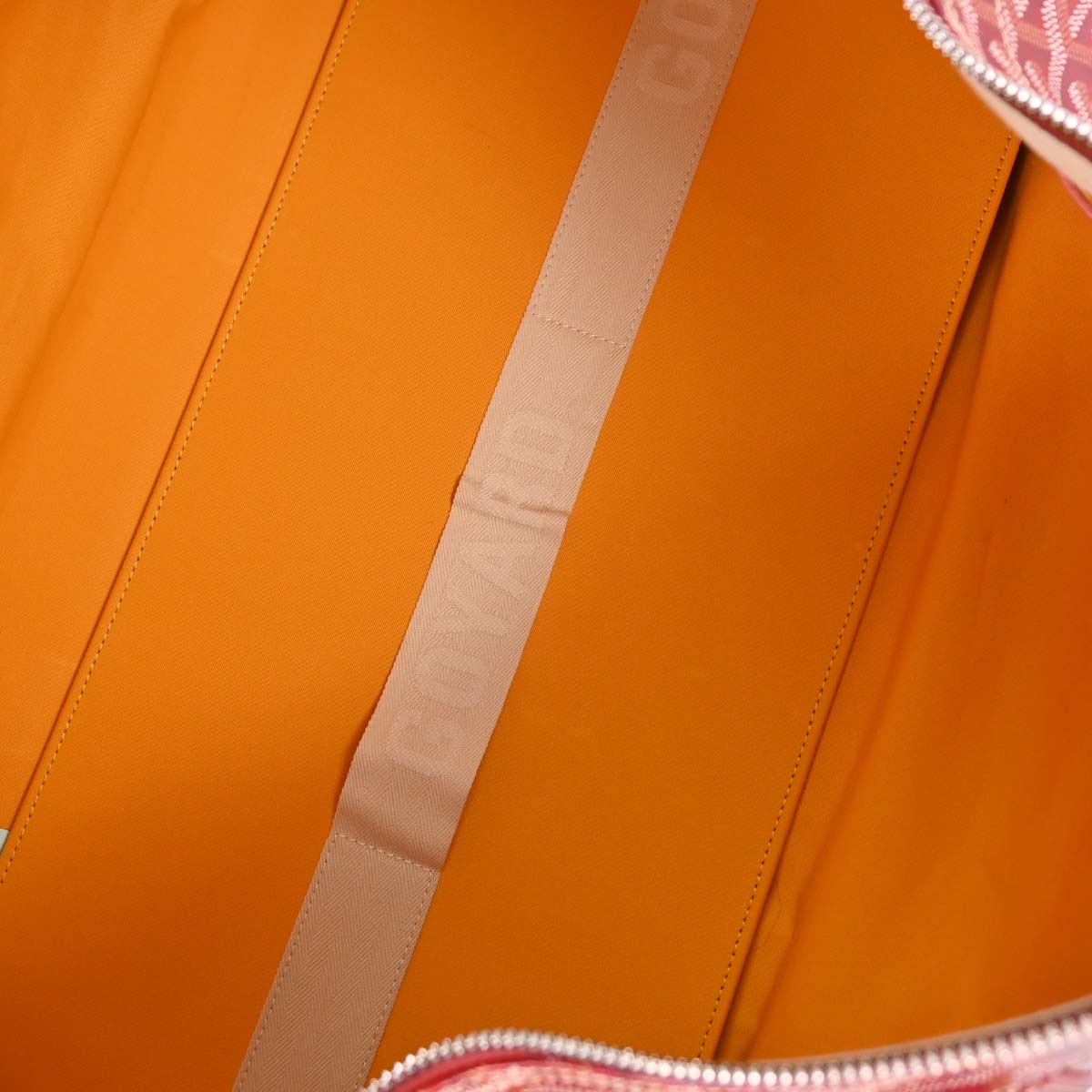 Goyard Red Croisiere 55 2way Duffle Shoulder Bag