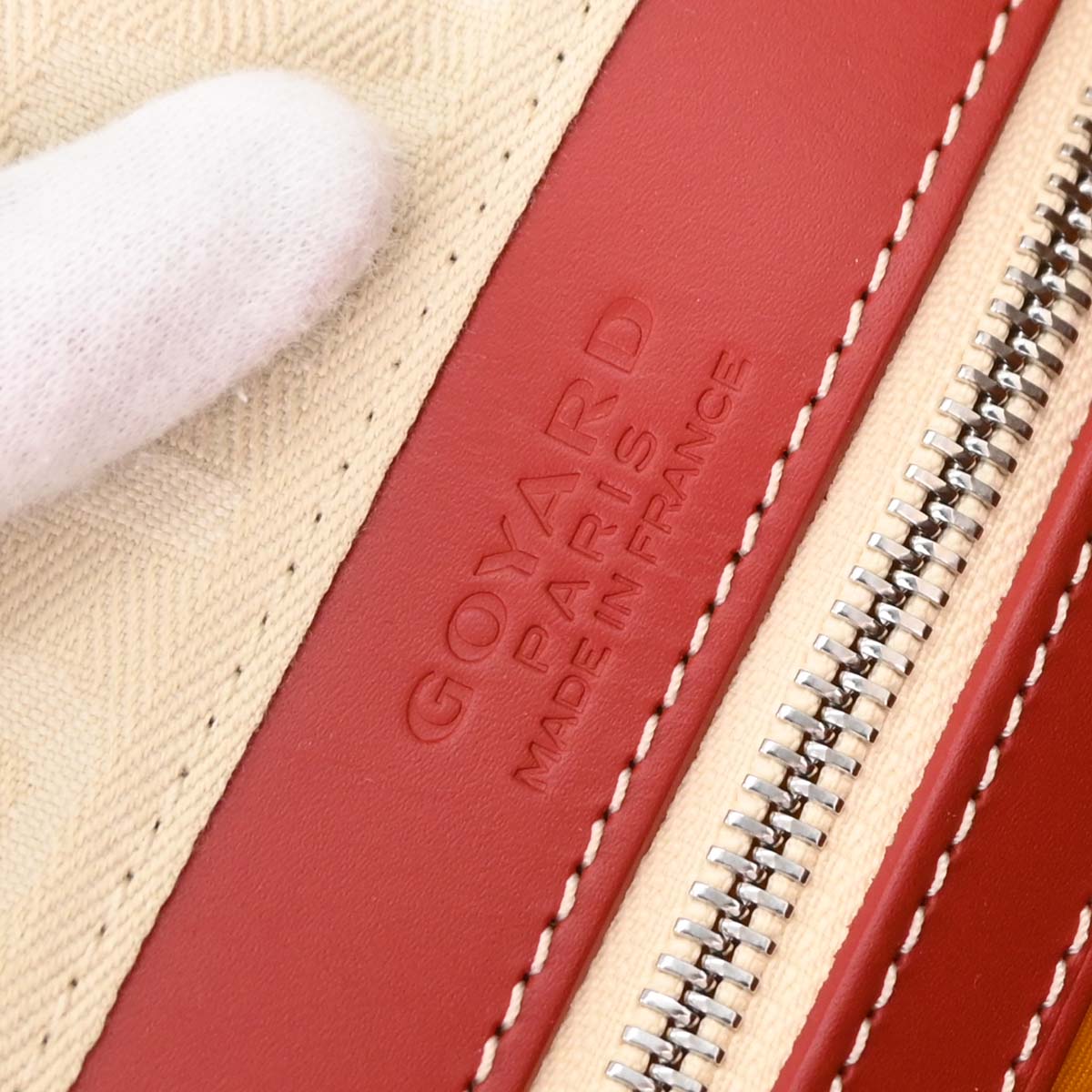 Goyard Red Croisiere 55 2way Duffle Shoulder Bag