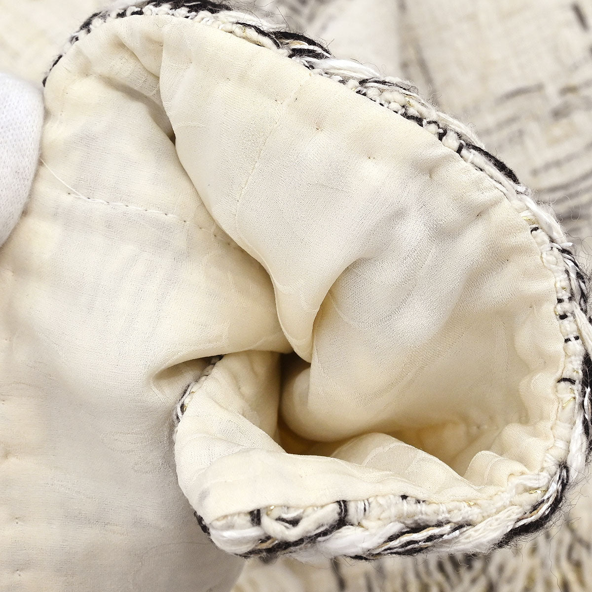 Chanel 2018 Colorless Jacket White #36