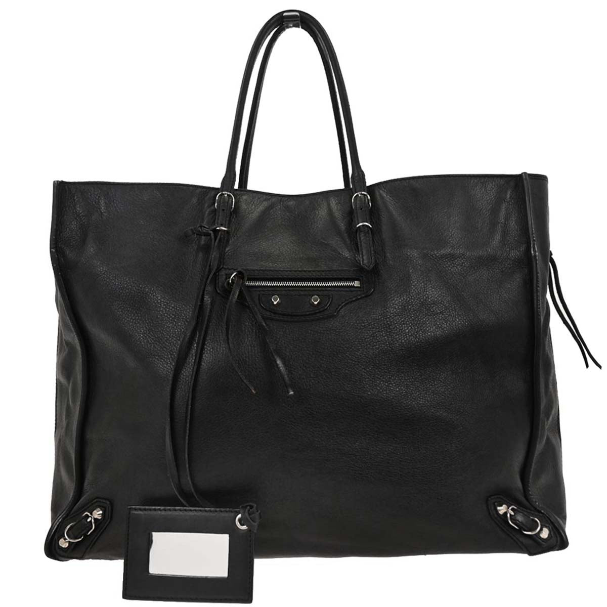 Balenciaga Black The Papier Tote Bag