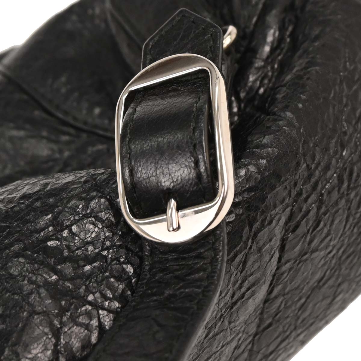 Balenciaga Black Leather Traveler Backpack