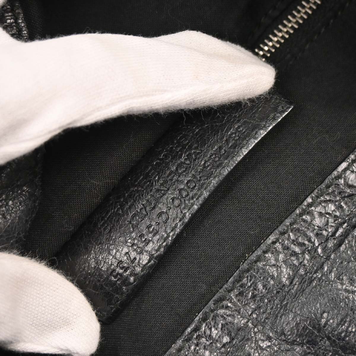 Balenciaga Black Leather Traveler Backpack