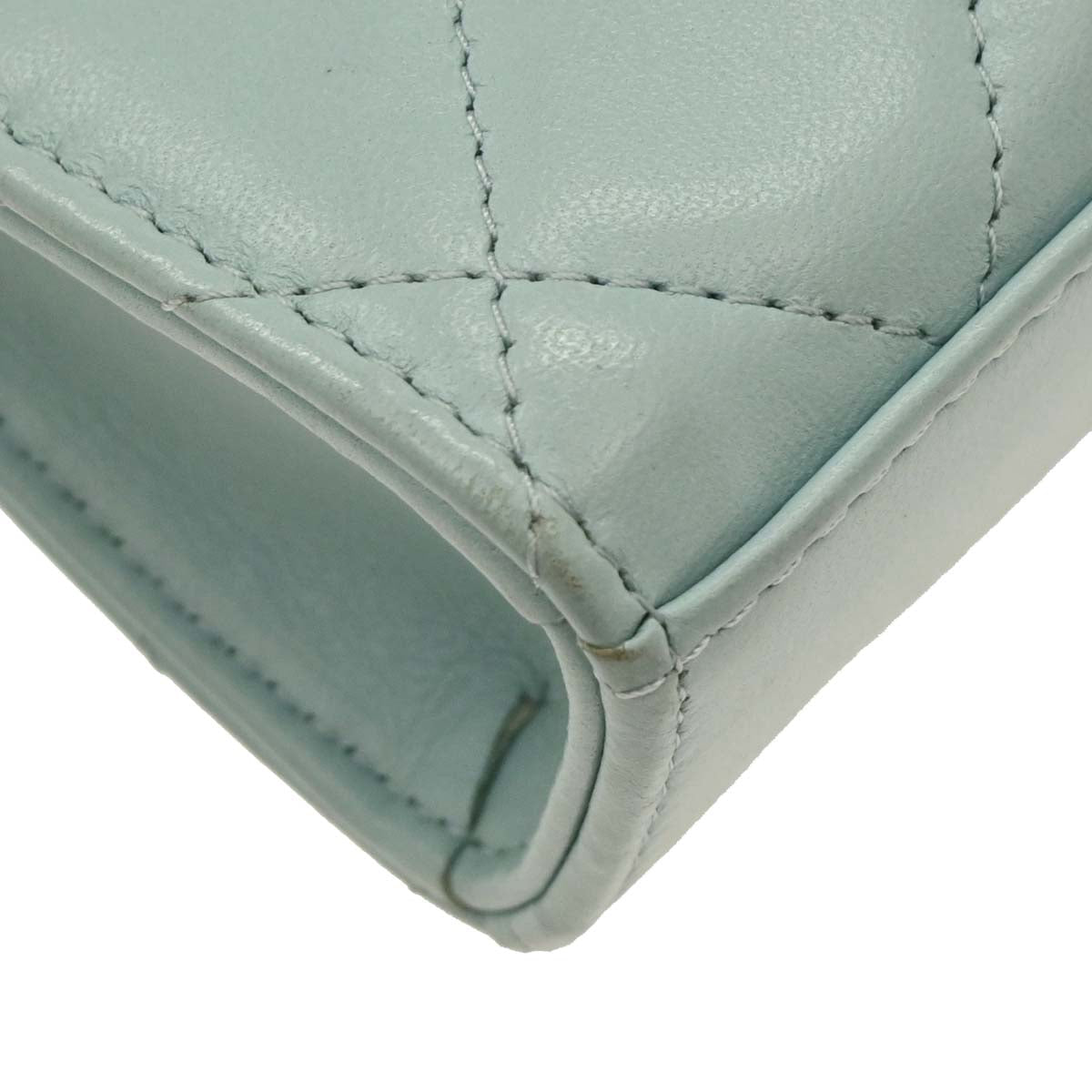 Chanel Light Blue Lambskin Trendy CC Shoulder Bag