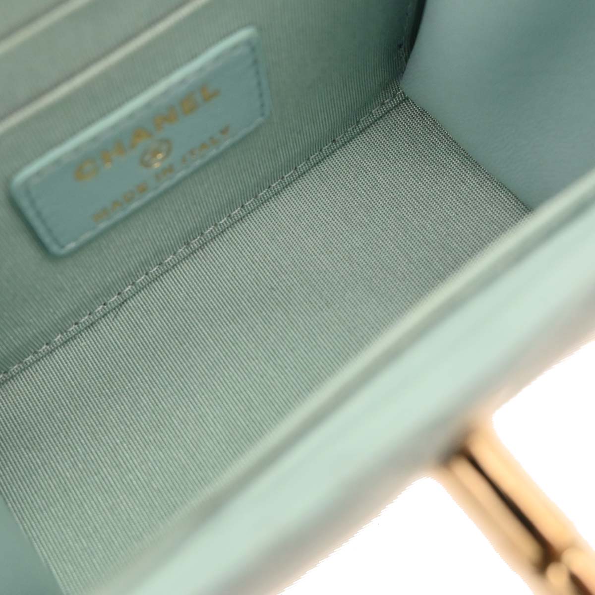 Chanel Light Blue Lambskin Trendy CC Shoulder Bag