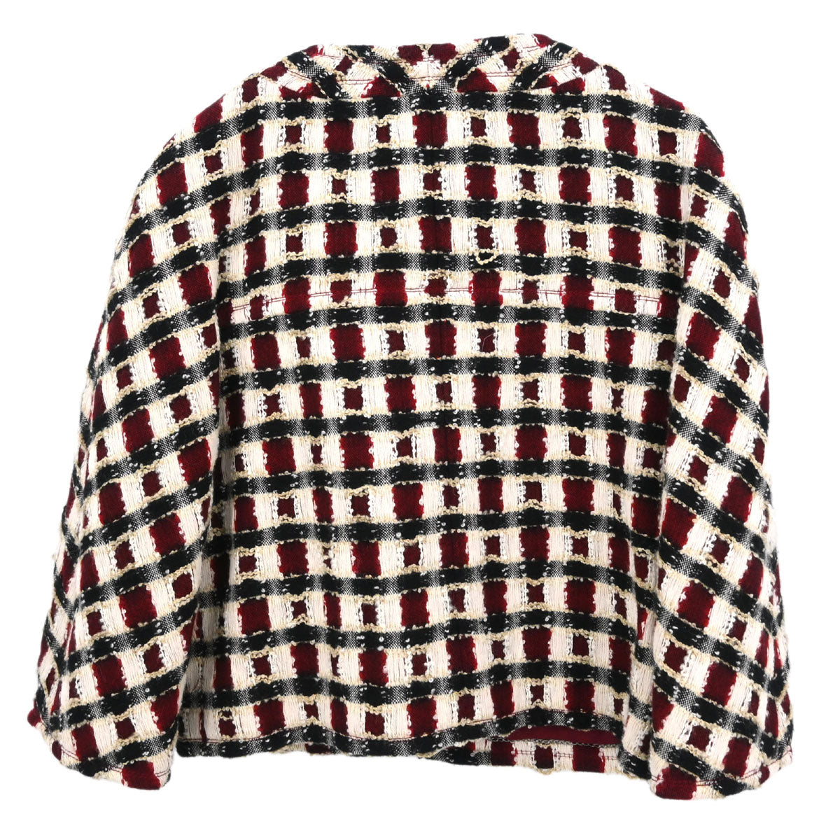 Chanel Zip Up Collarless Jacket #36