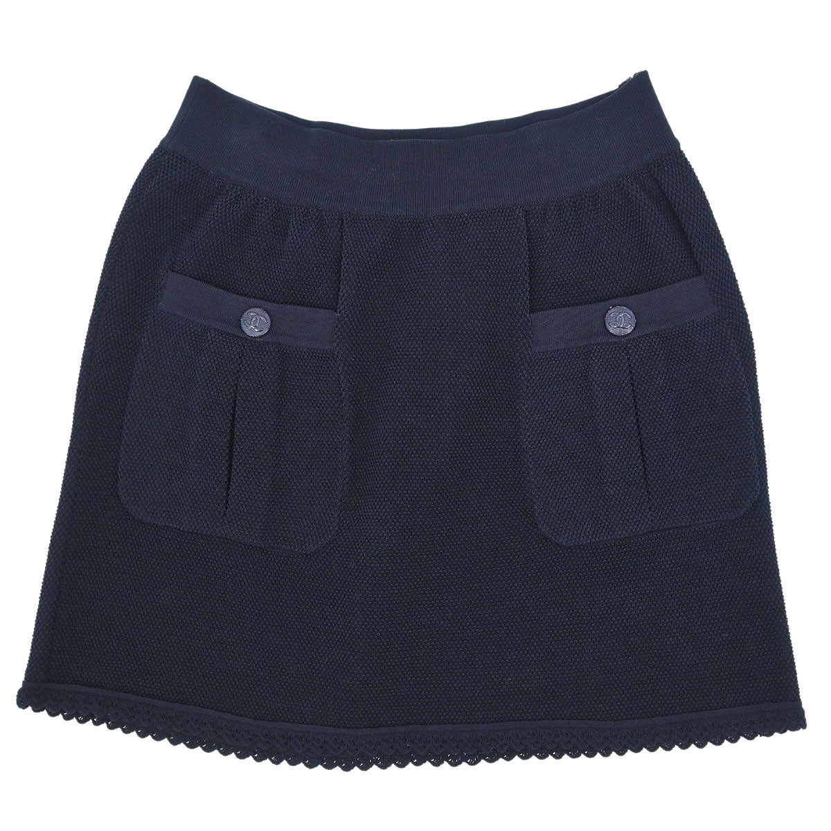 Chanel Skirt Navy #40