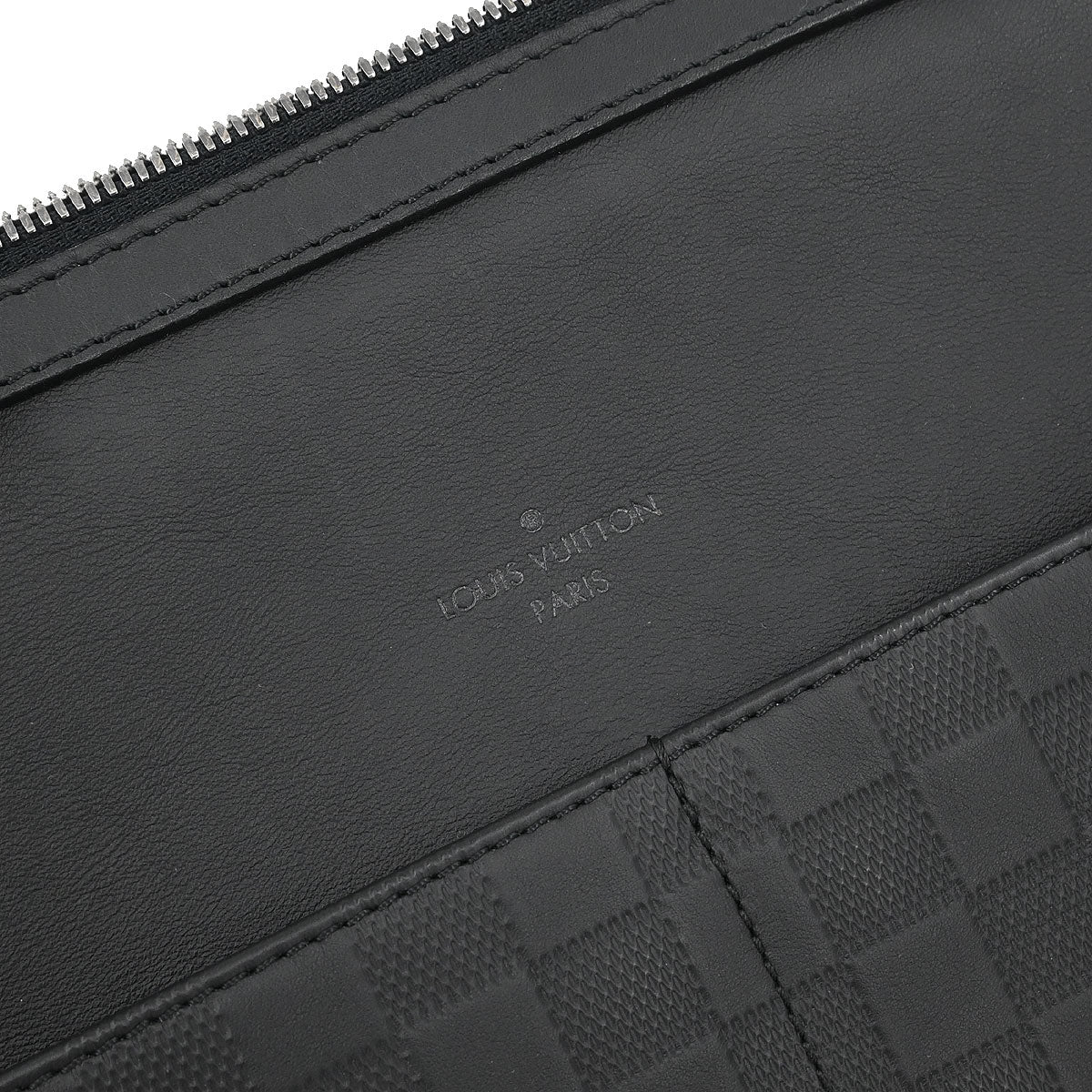 Louis Vuitton Black Damier Infini Calypso MM Shoulder Bag N41201