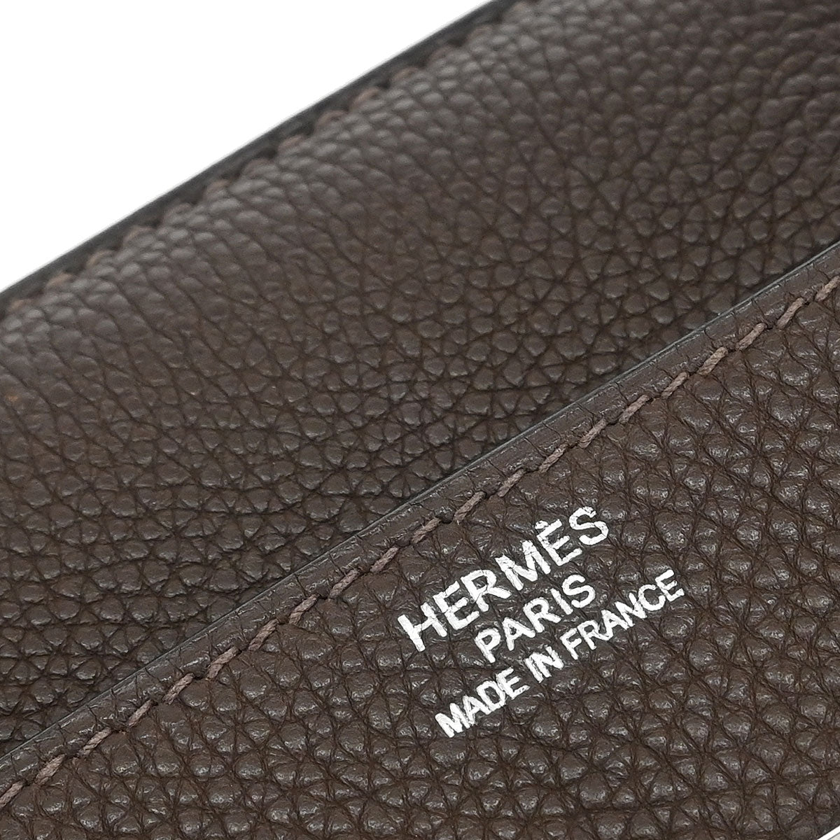 Hermes Chocolat Togo JPG Shoulder Birkin Handbag
