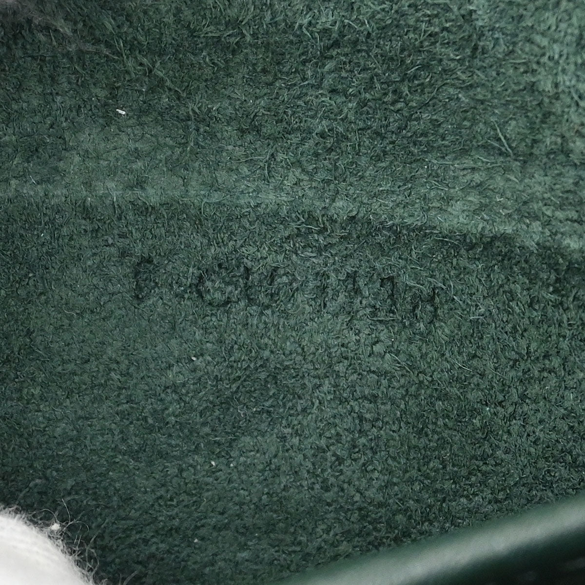 Celine Green Leather Nano Luggage 2way Shoulder Tote Bag