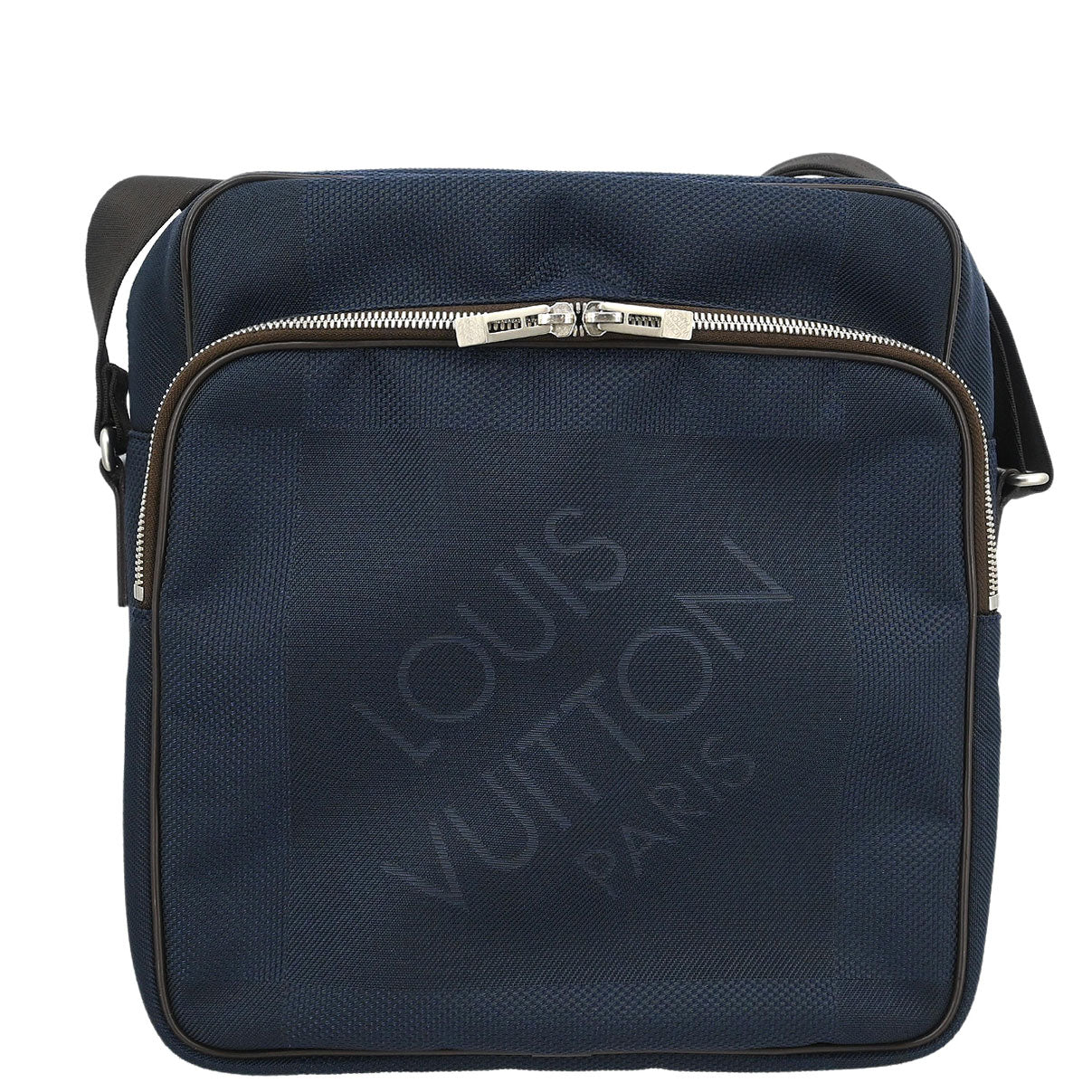 Louis Vuitton Navy Damier Geant Pilot Shoulder Bag N41159