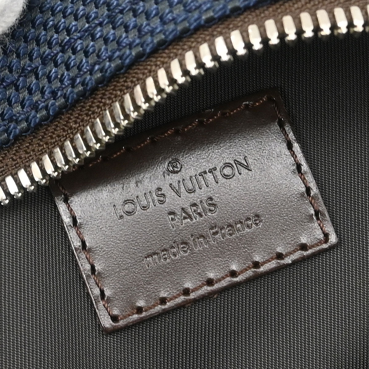 Louis Vuitton Navy Damier Geant Pilot Shoulder Bag N41159