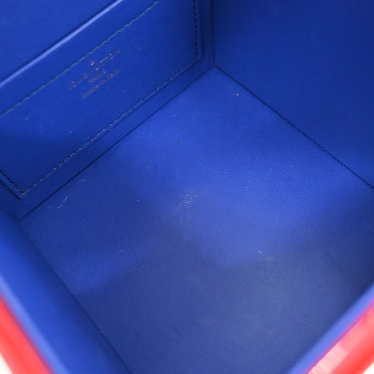 Louis Vuitton Red Vernis Bleecker Box Handbag M52464