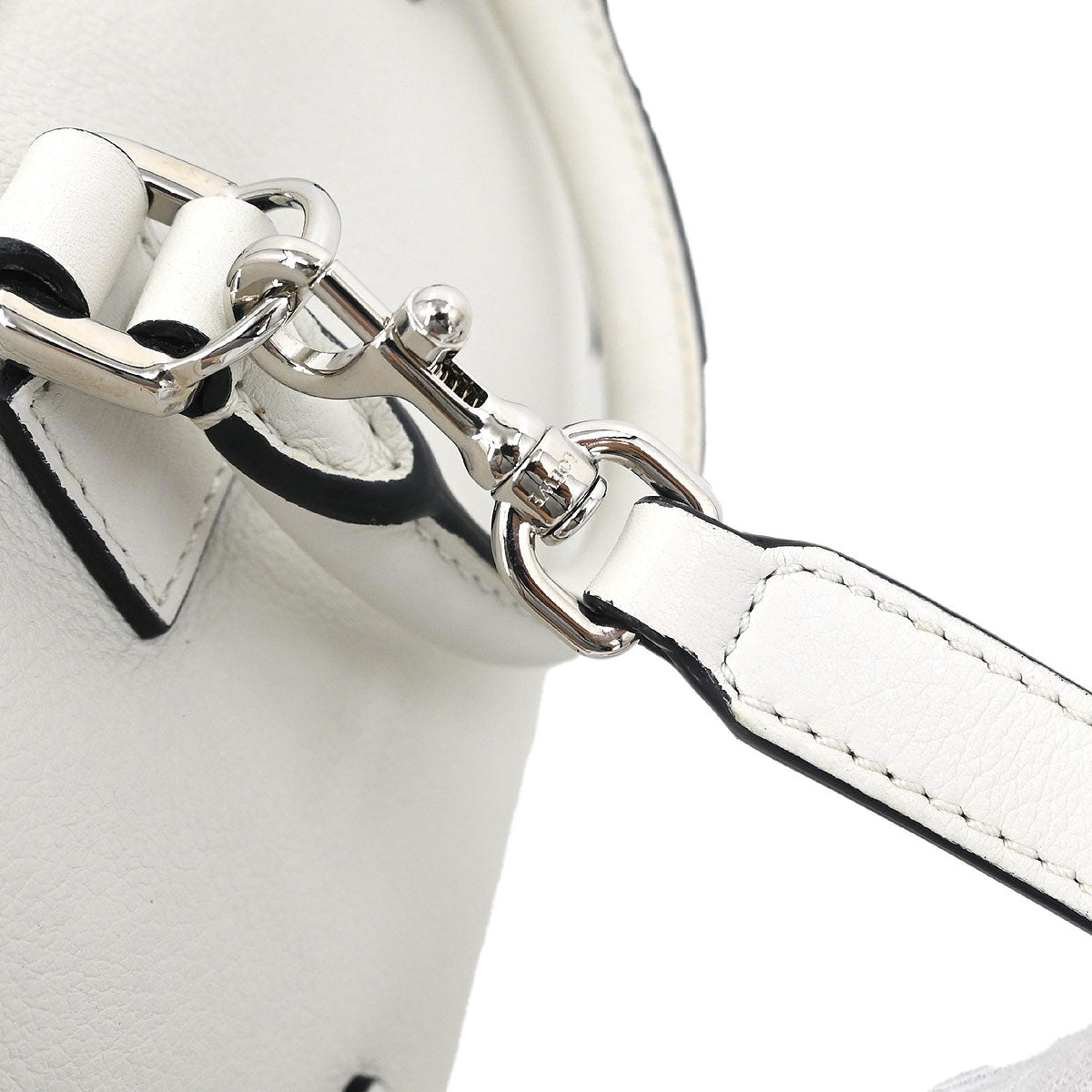 Loewe White Amazona 23 Handbag