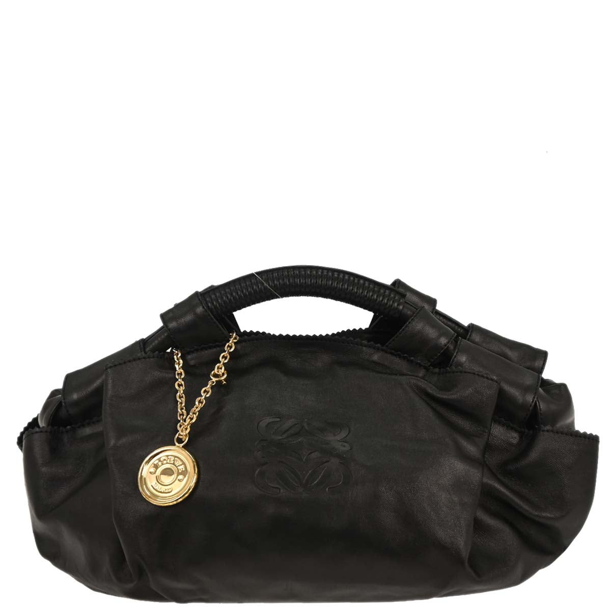 Loewe Black Lambskin Nappa Aire Tote Bag
