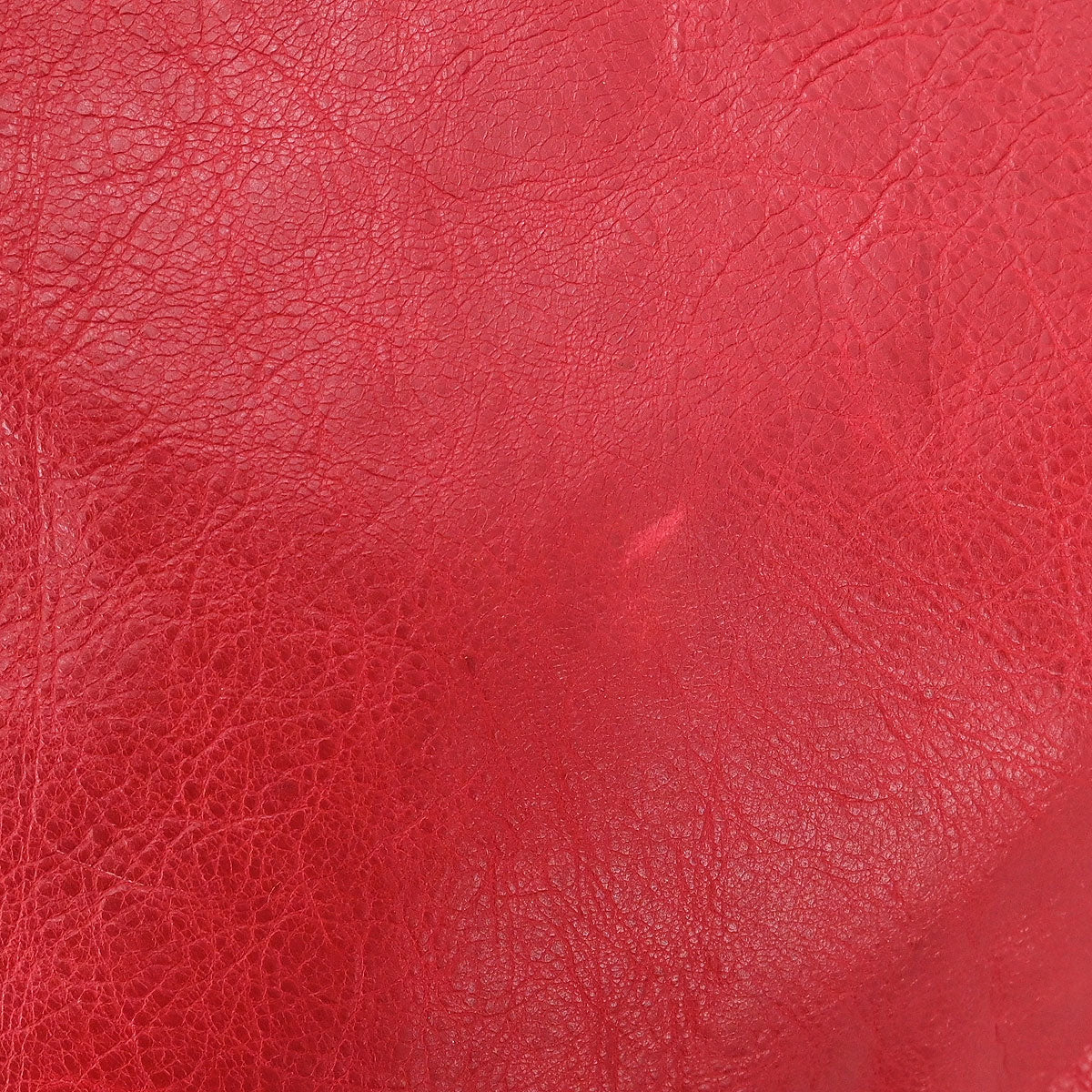 Balenciaga Red Lambskin Tote Bag