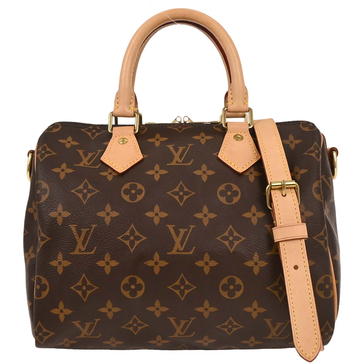 Louis Vuitton Monogram Speedy Bandouliere 25 2way Shoulder Handbag M46977