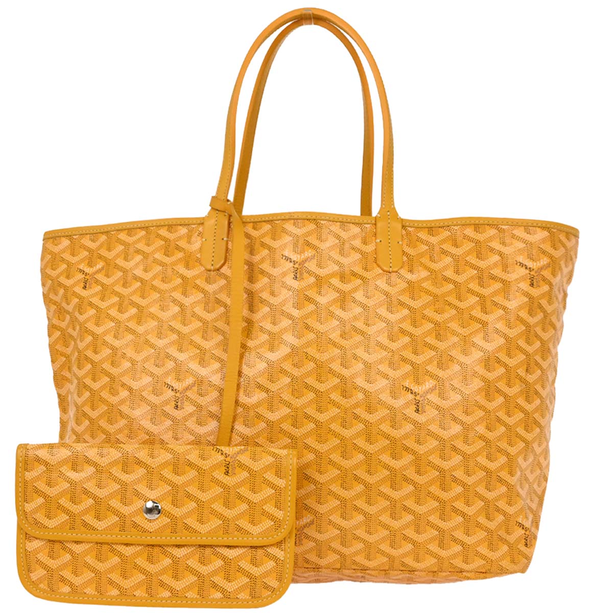 Goyard Yellow Saint Louis PM Tote Bag