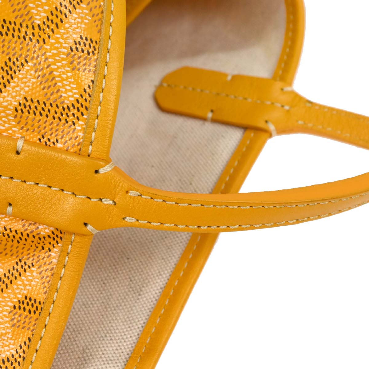 Goyard Yellow Saint Louis PM Tote Bag