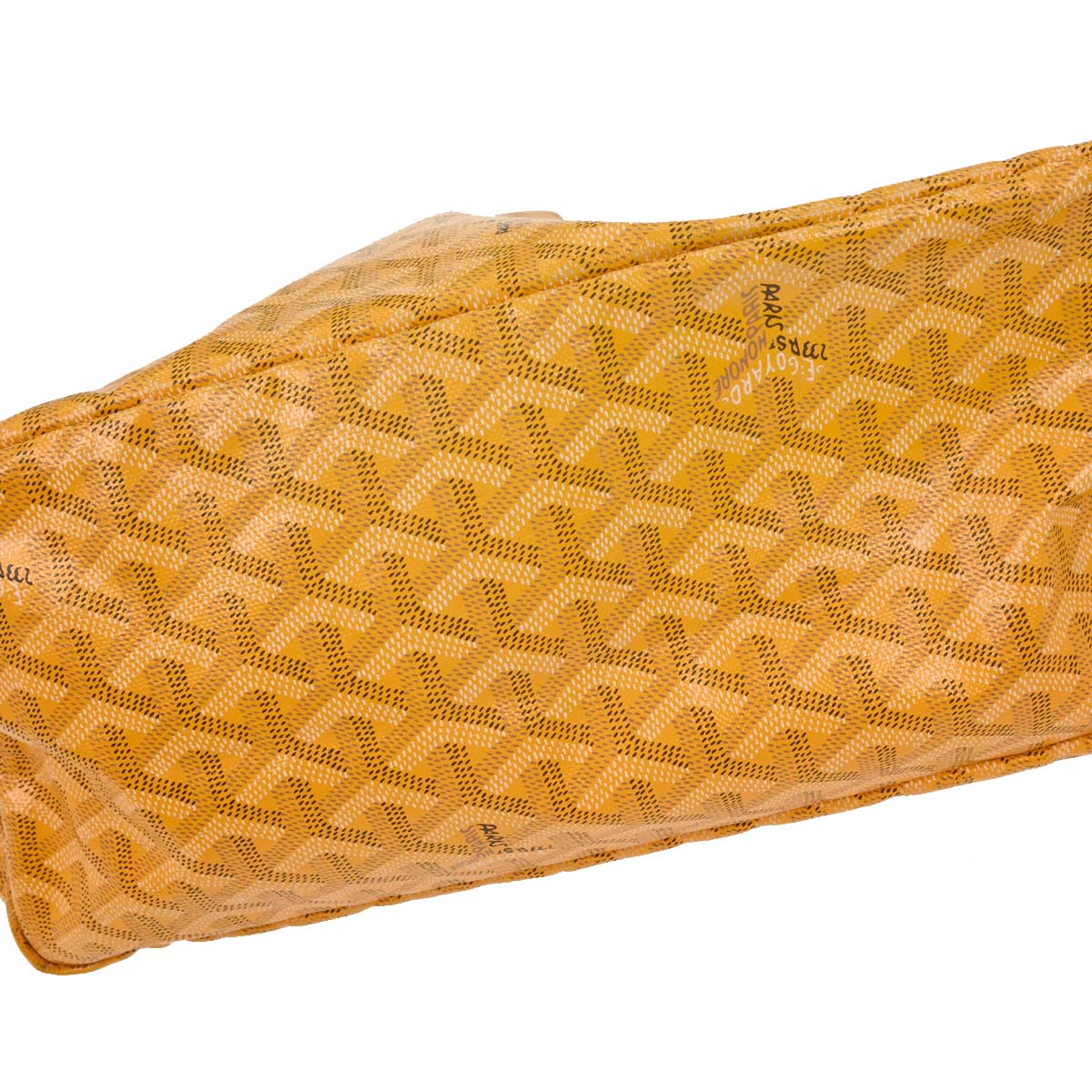 Goyard Yellow Saint Louis PM Tote Bag