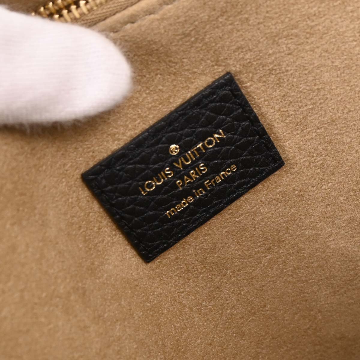 Louis Vuitton Black Taurillon Volta 2way Shoulder Handbag M50255