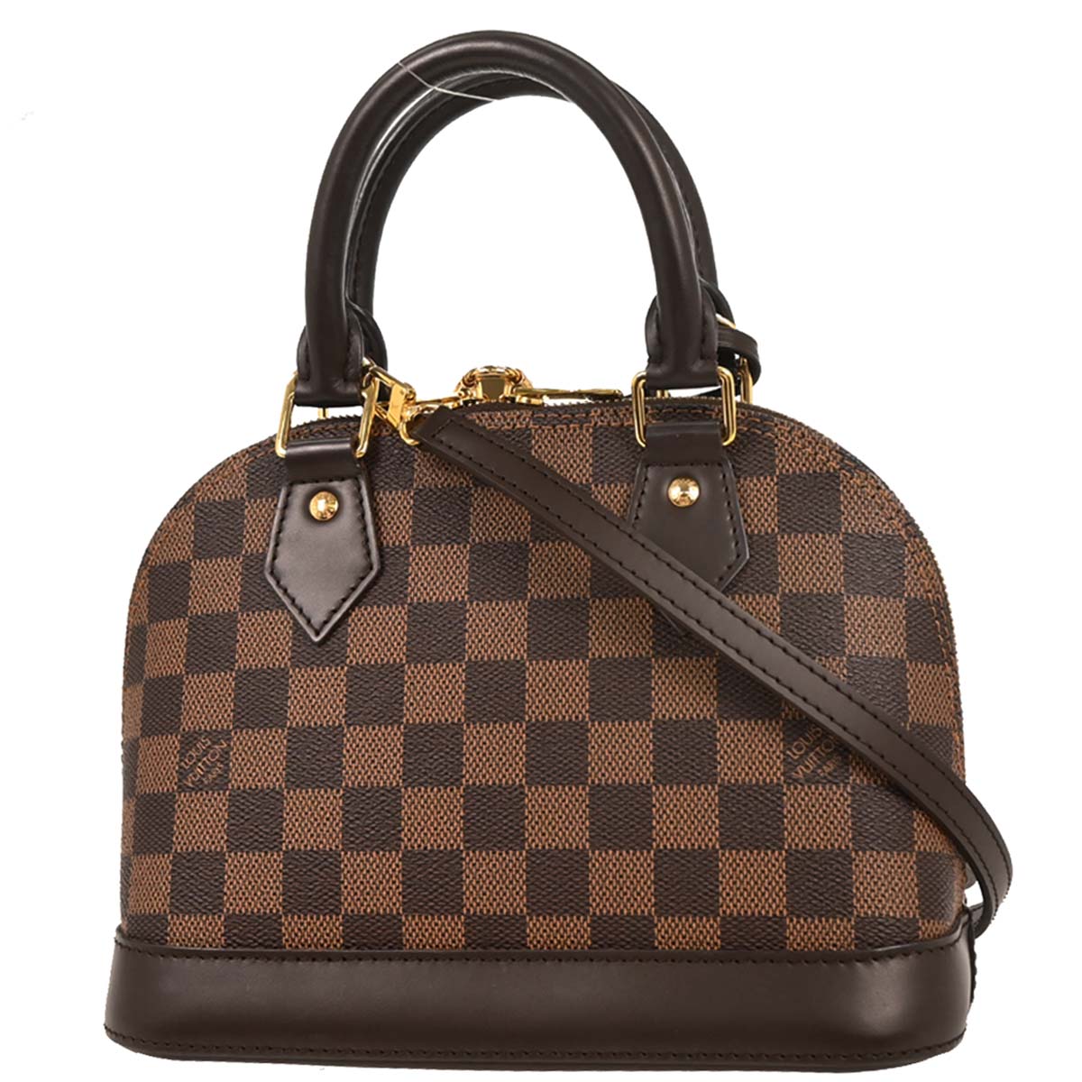 Louis Vuitton Damier Alma BB 2way Shoulder Handbag N40606