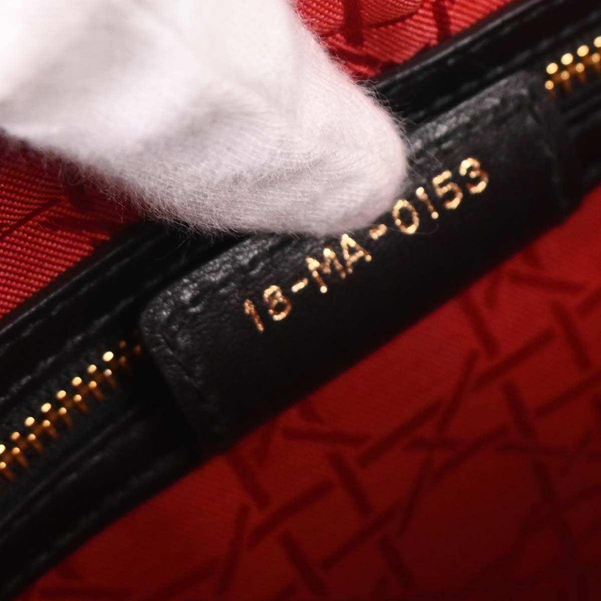 Christian Dior Black Lambskin Medium Lady Dior Cannage 2way Shoulder Handbag