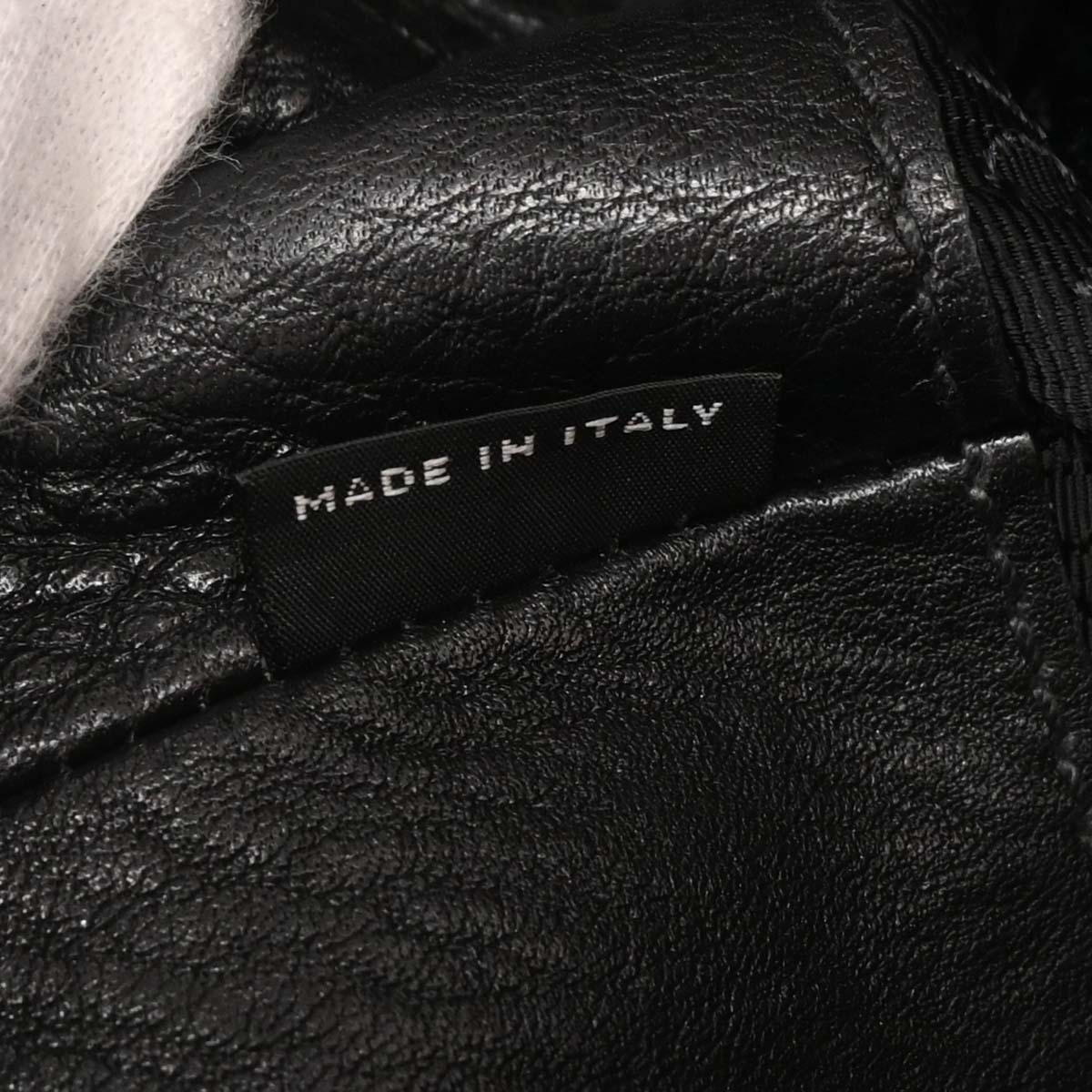 Prada Black Leather Tote Handbag