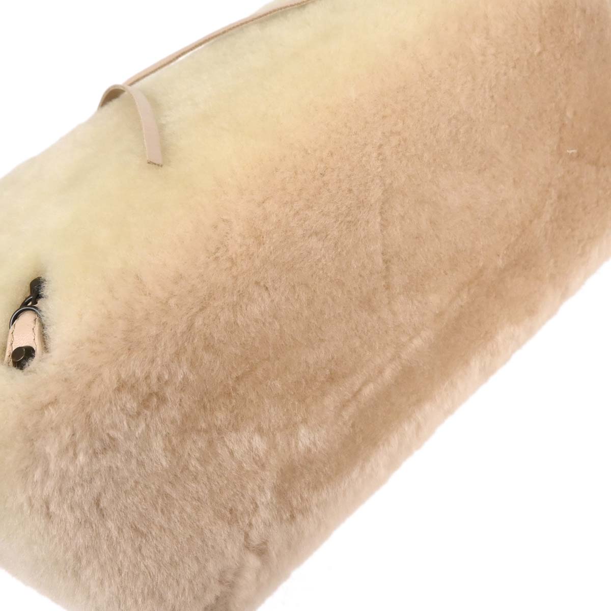 Balenciaga White Mouton Papier A6 2way Shoulder Handbag