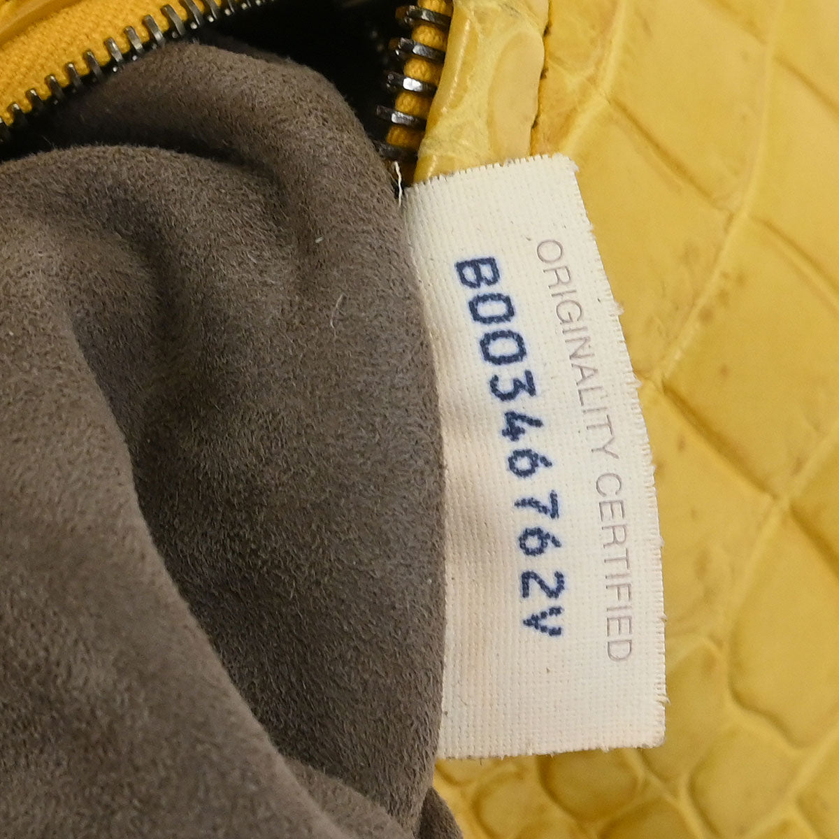 Bottega Veneta * Yellow Crocodile Hobo Bag