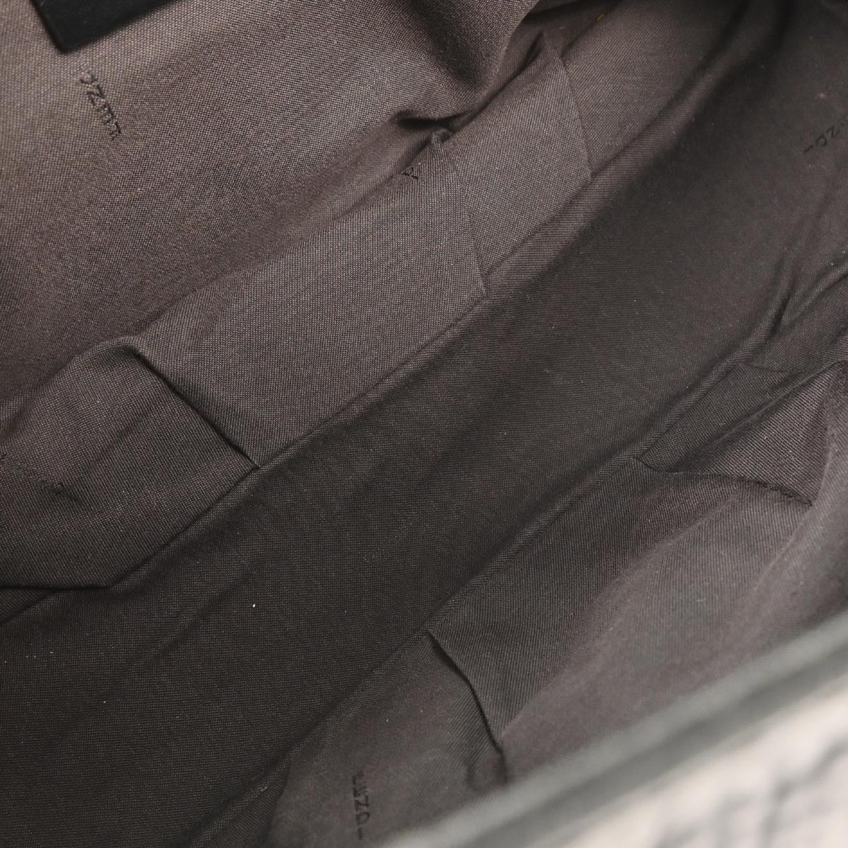 Fendi Black Leather 2way Shoulder Handbag