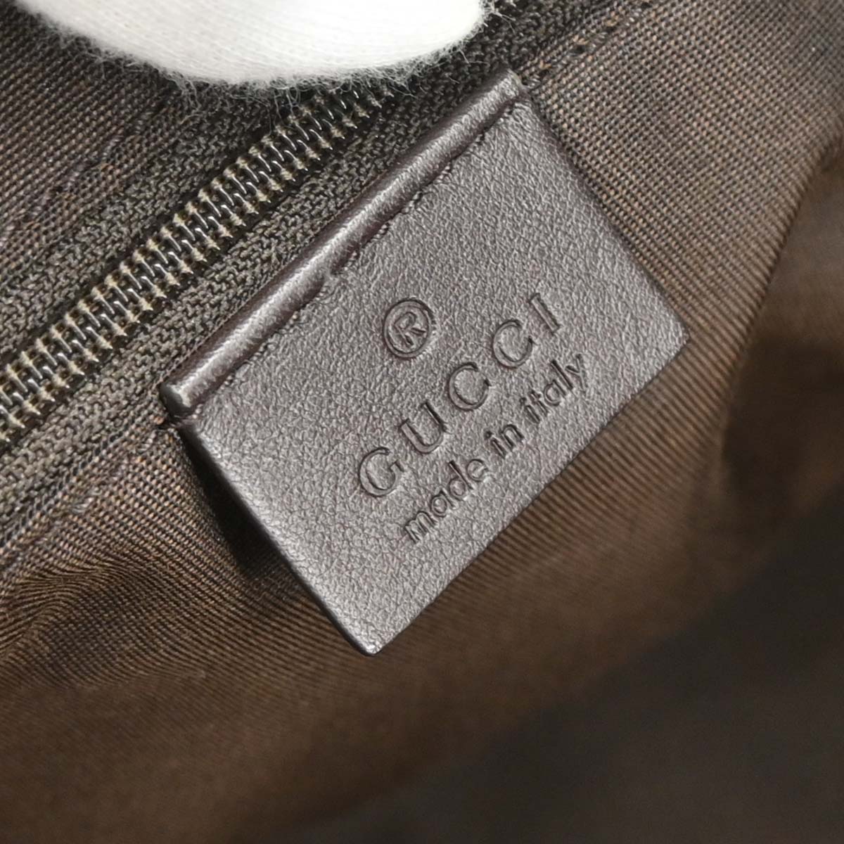 Gucci Brown Beige GG Tote Bag